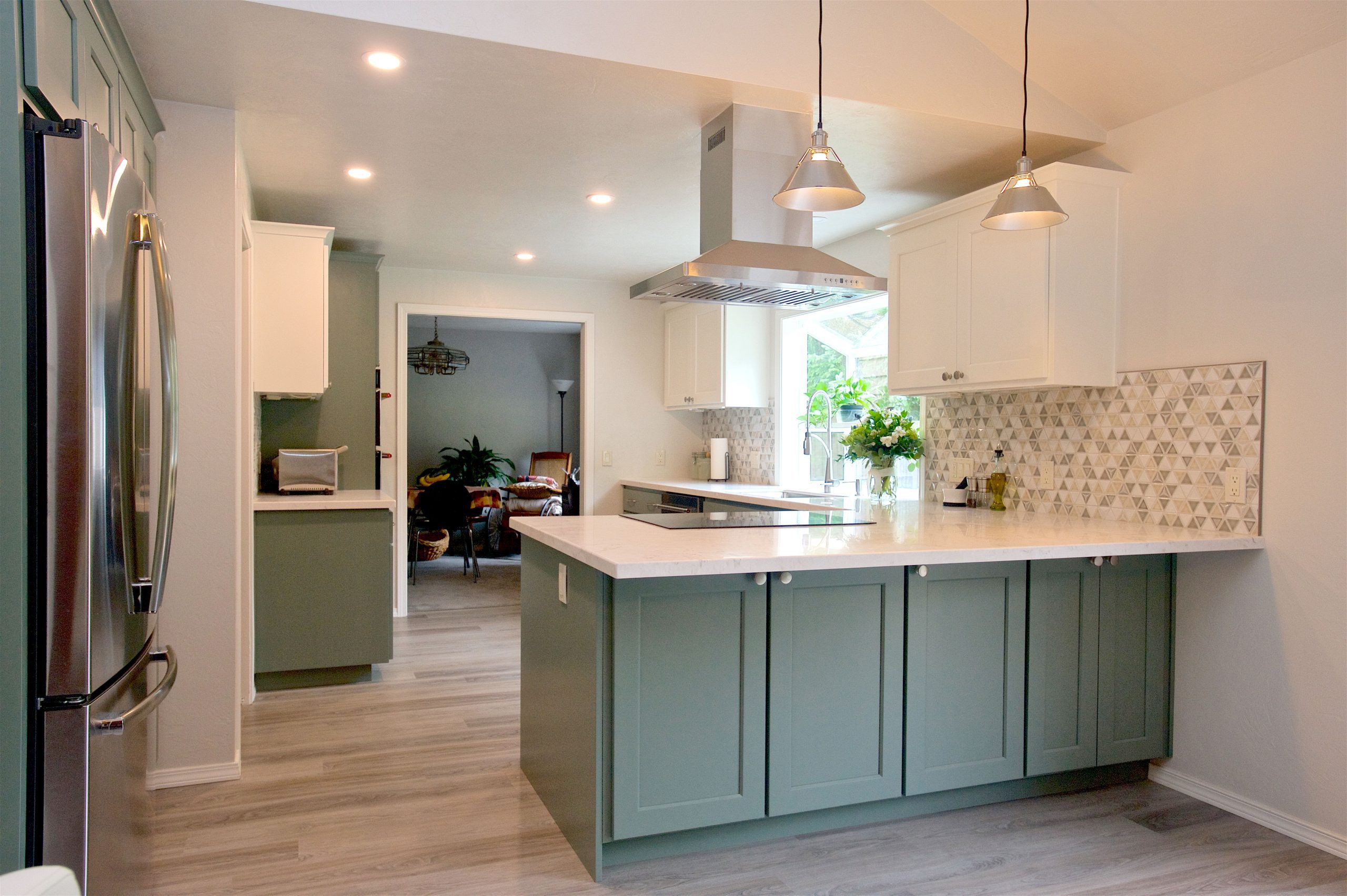 Eugene Two Tone Kitchen Remodel