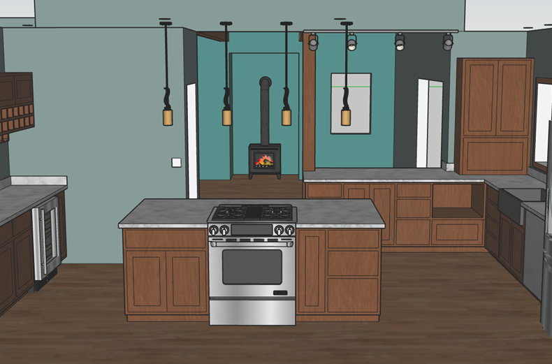 Design for Lane County Kitchen Remodel