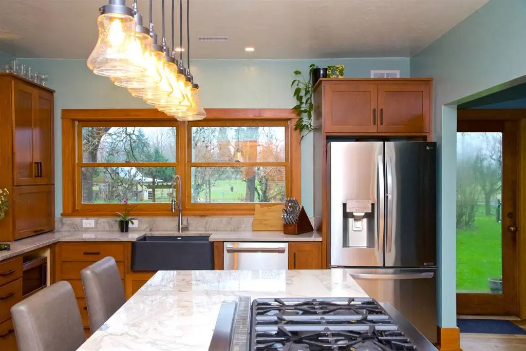 Lane County Kitchen Remodel Breccia Bahia Countertop Lane County Kitchen Remodel Breccia Bahia Countertop