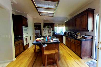 Before new modern kitchen remodel