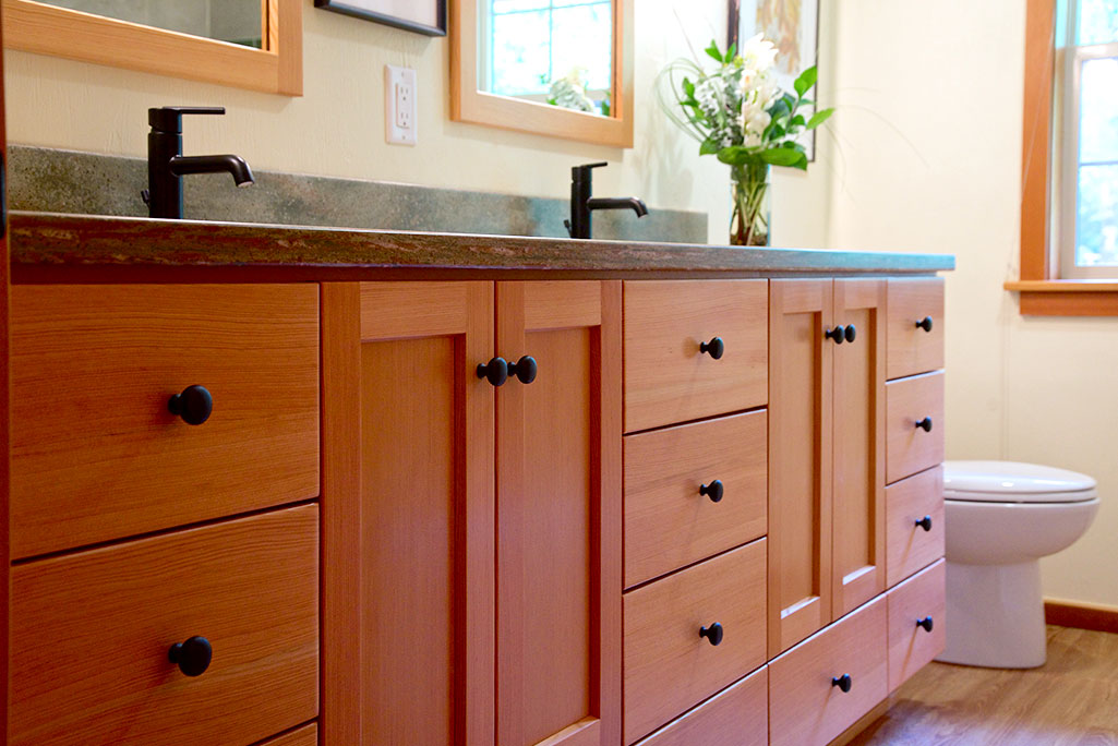 Castile Kitchen & Bath Finished Remodel with fir vanity