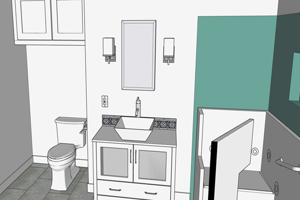 Design for Lane County Eugene Bathroom Remodel