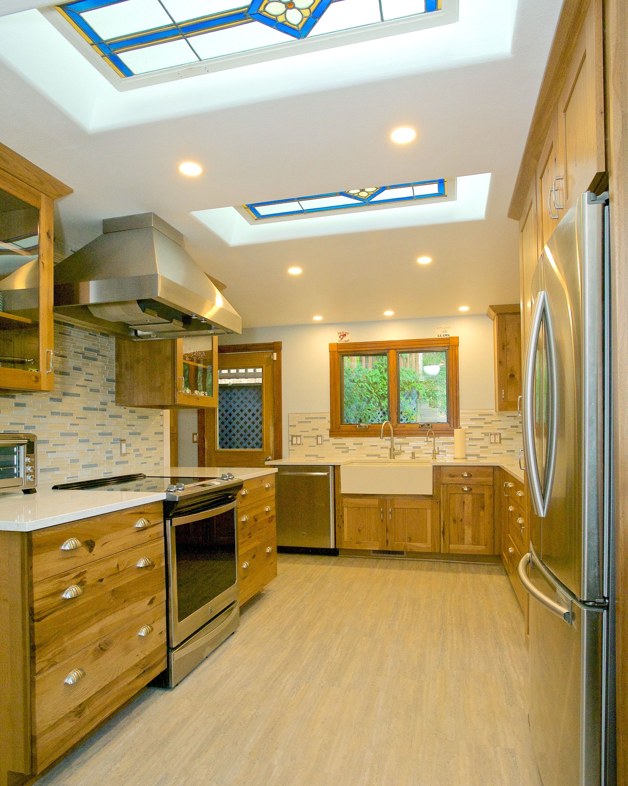 Full View of Custom Kitchen Remodel in Eugene