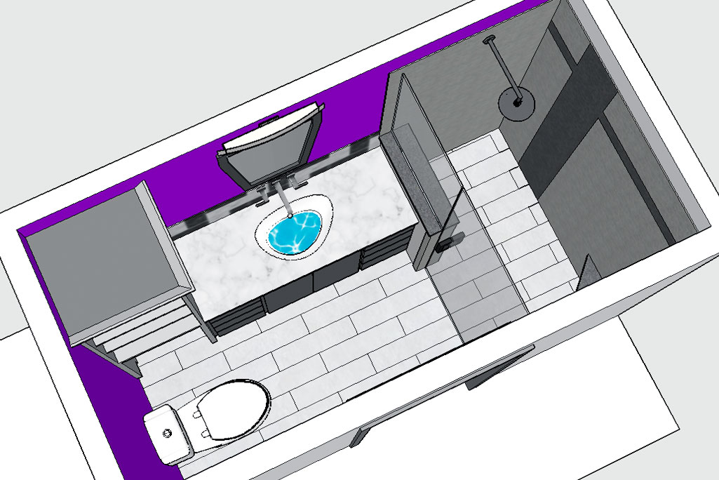 Baird Bathroom Remodel Design