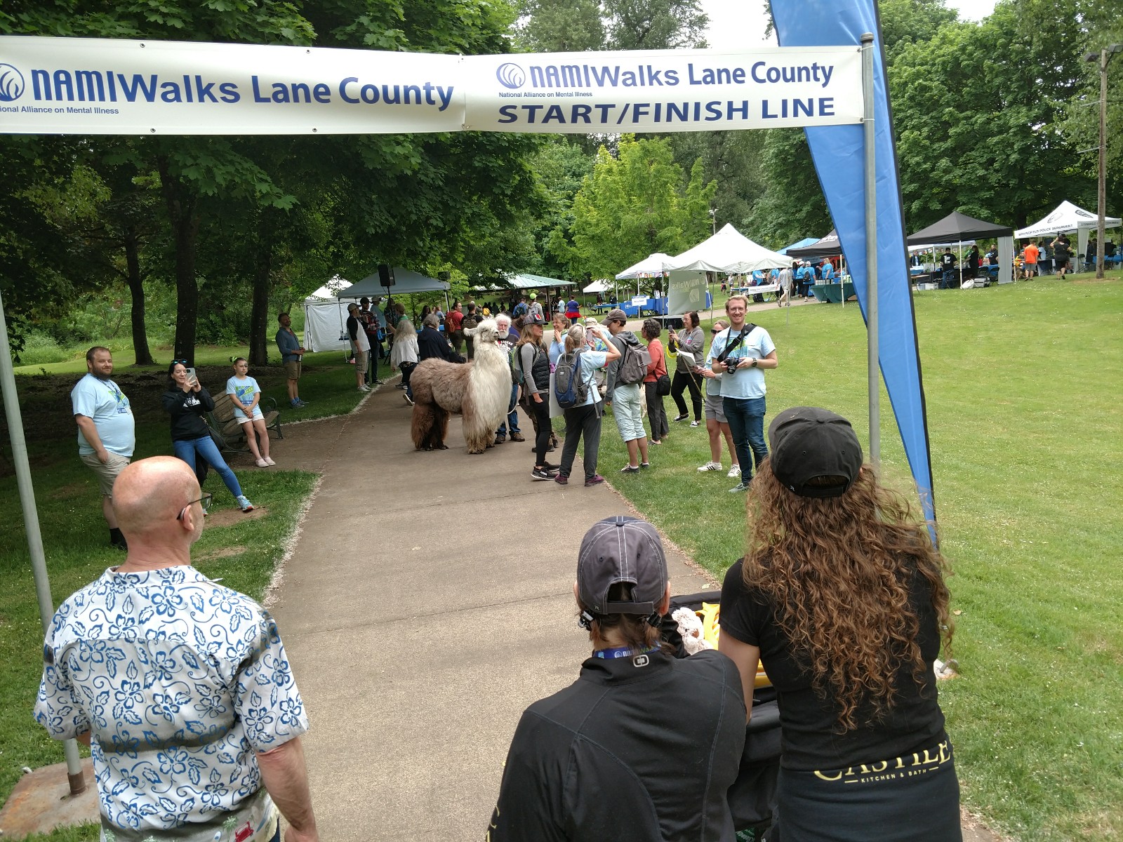 NAMI Walk - Castile on the Finish Line