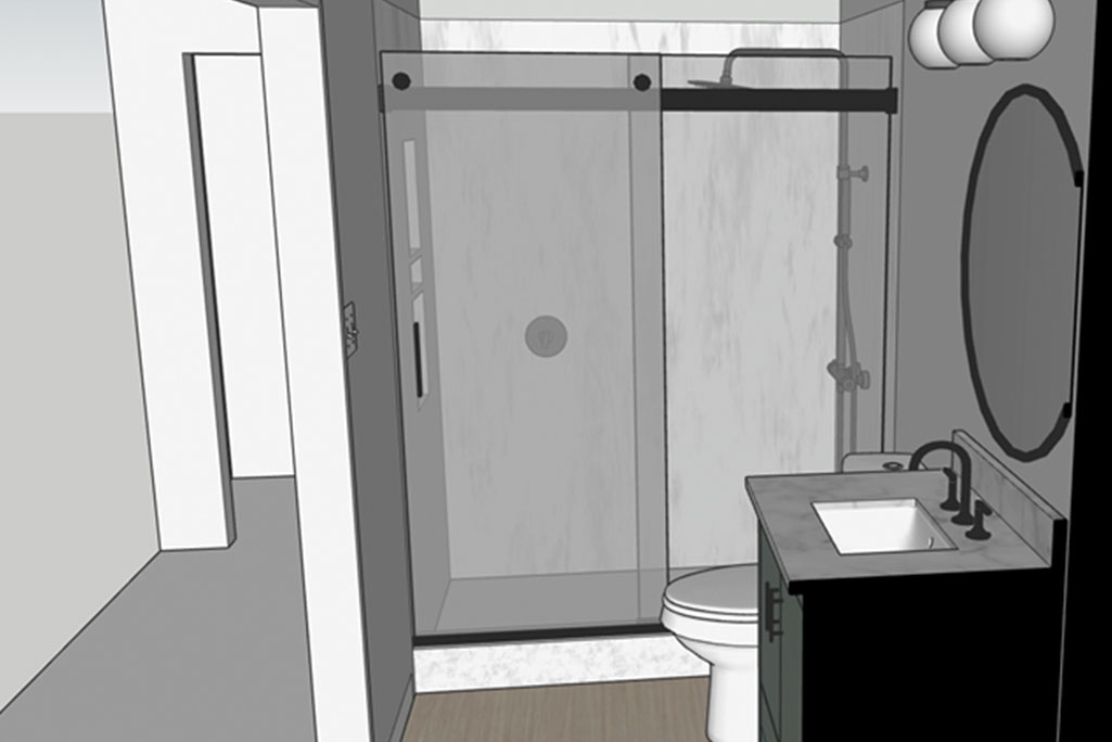 Design of Eugene Primary Bath Remodel