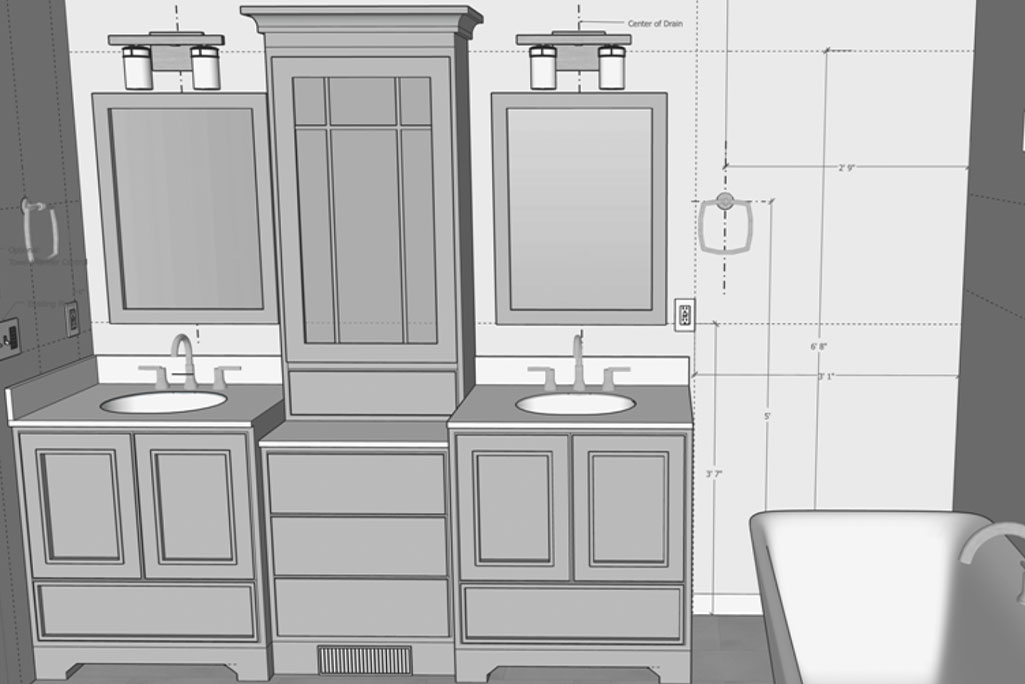 Design of Master Bath Remodel