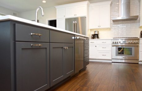 Eugene Kitchen Remodel with Eliot Hickory Hardwood Floor