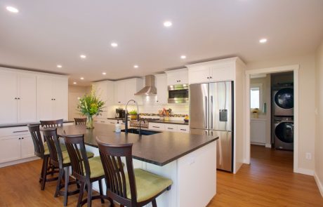 Luxury Kitchen Remodel in Eugene Oregon in Monochrome