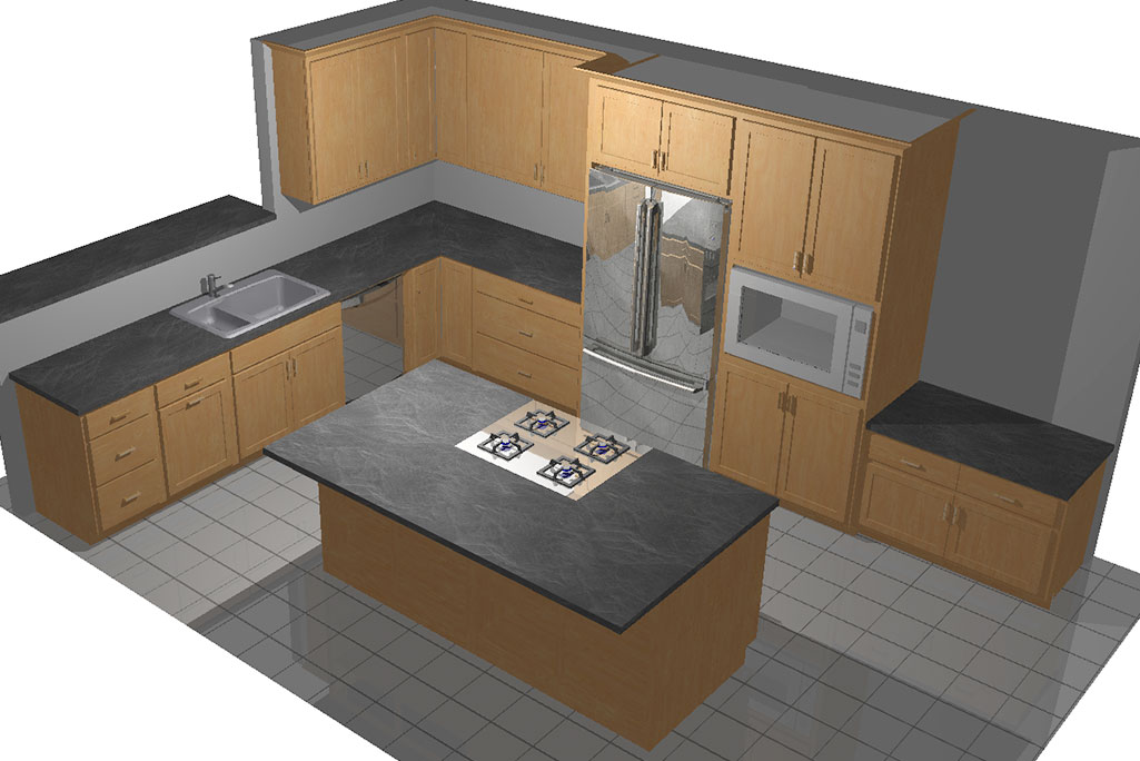 South Eugene Kitchen Remodeling Design