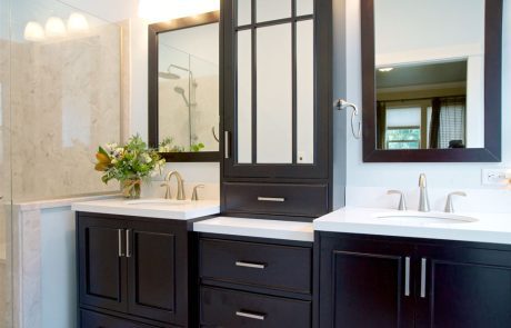 Springfield Bathroom Remodel with Freestanding Vanity