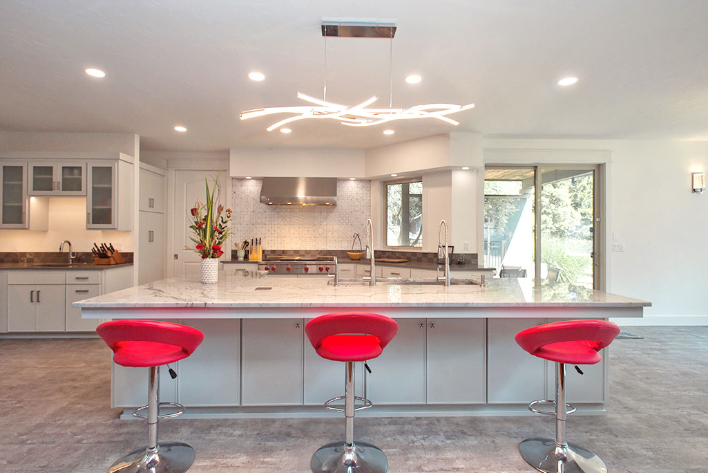 Kitchen Design for Bold and Vibrant Remodel