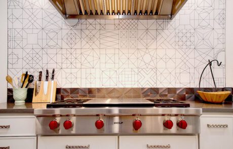 Kitchen Design with Wolf Sealed Burner Range