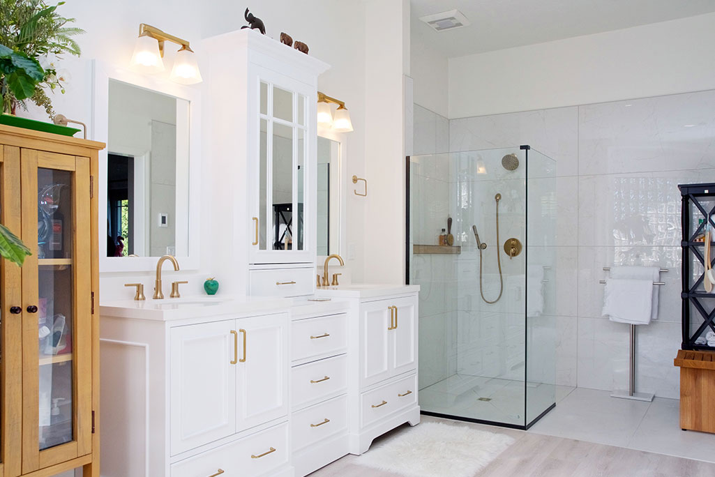 Elegant Remodel for Master Bathroom in Eugene