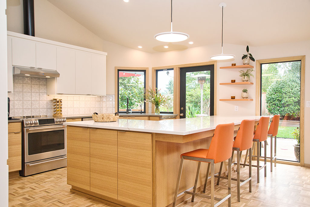 Springfield Kitchen Remodeling with Pental Quartz Countertops