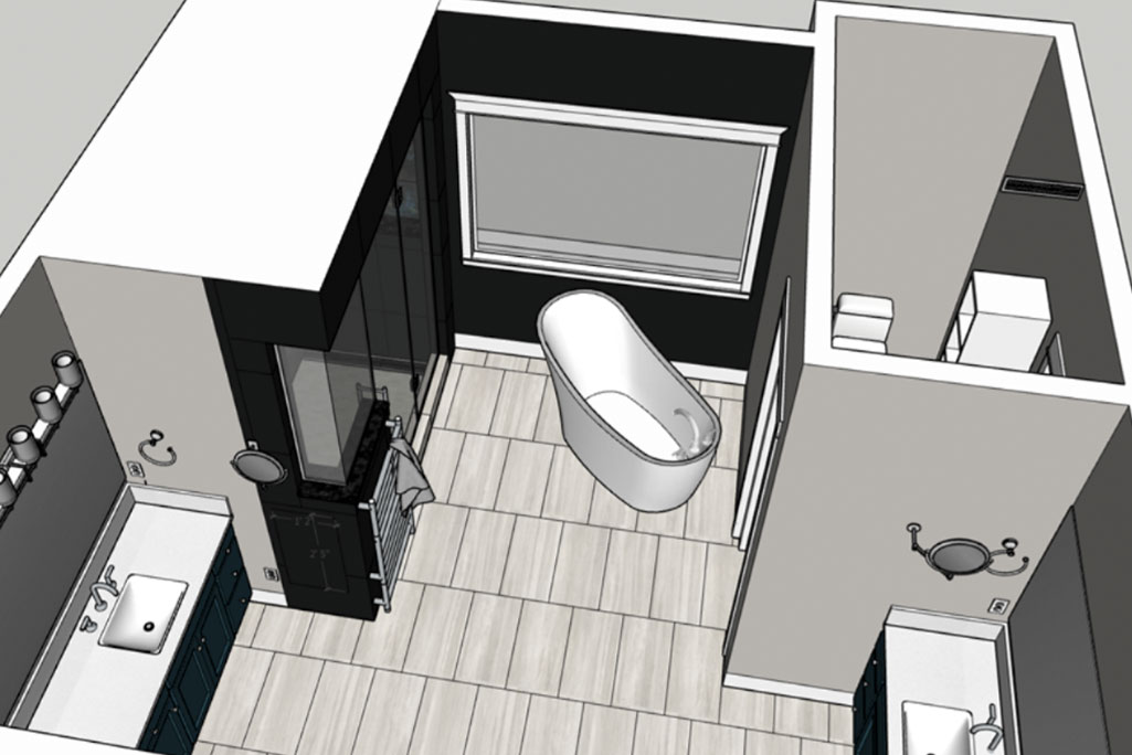 Design of Serene Retreat Bathroom Remodel Design of Serene Retreat Bathroom Remodel